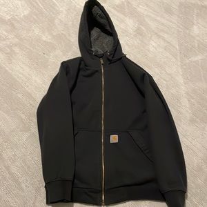 Black vintage Carheartt hoodie